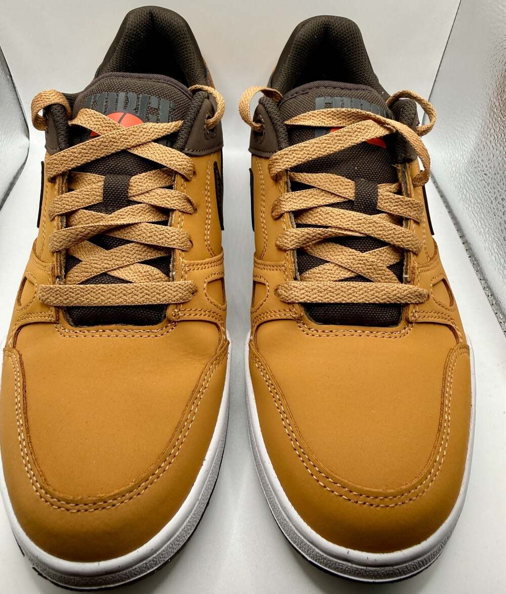 Nike Full Force Low Premium Flax/Baroque Brown HF7734-200 M 7.5 MISSING INSERTS